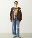 THREE PATTERN STRIPE L/S TOP