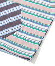 THREE PATTERN STRIPE L/S TOP