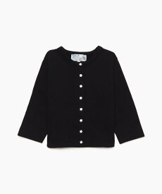 agnes b. ENFANT M001 L CARDIGAN ベビー カーディガンプレッション アニエスベー トップス カーディガン ブラック【送料無料】