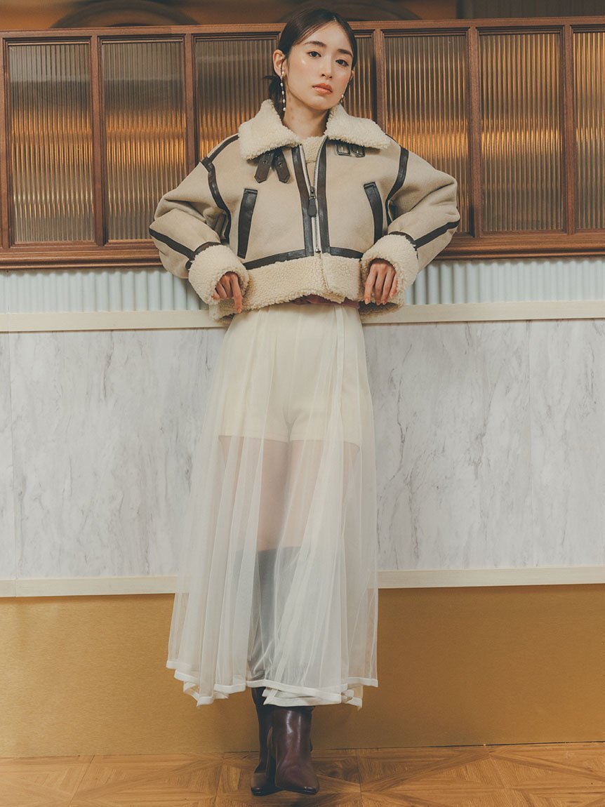 SNIDEL｜チュールスカショーパン | Rakuten Fashion(楽天ファッション 