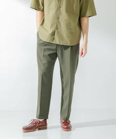 【SALE／50%OFF】Sonny Label ツイルテーパードイージーパンツ サニーレーベル パンツ その他のパンツ ホワイト グレー ベージュ カーキ ブラック