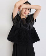 PourVous ペプラムセットアップパンツドレス 2点セット 結婚式 オケージョンドレス プールヴー ワンピー…