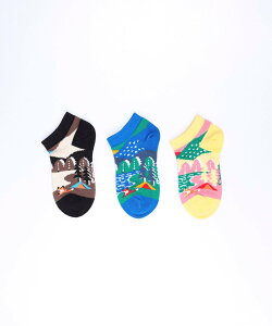 S'more S'more/Forest Animal Pack Socks 3P kids(Pattern B) �A�C���n �C���E���b�O�E�F�A �C��