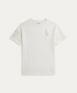 POLO RALPH LAUREN (�{�[�C�Y 8��~20��)Big Pony �R�b�g�� �W���[�W�[ T�V���c �����t���[���� �g�b�v�X �J�b�g�\�[�ET�V���c �x�[�W���y���������z