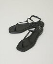 バックストラップフラットトングサンダル