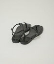 バックストラップフラットトングサンダル