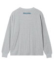 HENLEY NECK GRAPHIC L/S TOP