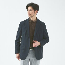 【SALE／20%OFF】ABAHOUSE LASTWORD 【セットアップ対応/FLEX JACKET】マルチストレッチ ピケ セオアルファ アバハウス ジャケット・アウター その他のジャケット・アウター ネイビー カーキ【送料無料】