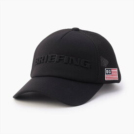 BRIEFING GOLF 【BRIEFING GOLF/ブリーフィングゴルフ】MENS 3D LOGO MESH CAP ブリーフィング 帽子 キャップ ブラック グレー ベージュ ネイビー【送料無料】