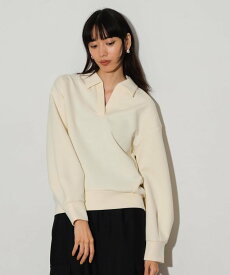 【SALE／20%OFF】GALLEST ボンディングスキッパーポロTOPS インディヴィ トップス カットソー・Tシャツ グリーン ホワイト ブラック【送料無料】