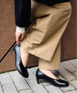 5.5cmオブリークパンプス