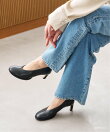 5.5cmオブリークパンプス