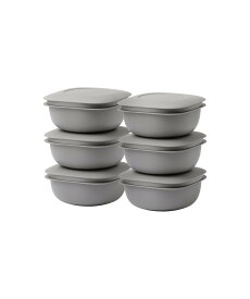 like-it like-it蒸気であたためる冷凍ごはん容器 6個組 ローラ 食器・調理器具・キッチン用品 その他の食器・調理器具・キッチン用品 グレー ホワイト ブラック グリーン【送料無料】