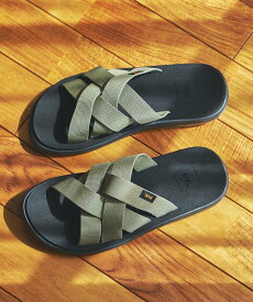 UNITED ARROWS green label relaxing ＜Teva＞VOYA SLIDE サンダル ユナイテッドアローズ グリーンレーベルリラクシング シューズ・靴 サンダル ブラック ネイビー カーキグリーン【送料無料】