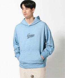 【SALE／50%OFF】GUESS (M)GUESS Originals Icon Hoodie ゲス トップス パーカー・フーディー ブルー ブラック グリーン【送料無料】