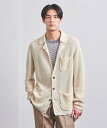 【SALE／80%OFF】UNITED ARROWS アゼ カーディガンジャケット ユナイテッドアローズ アウトレット トップス カーディガン ネイビー ホワイト【送料無料】