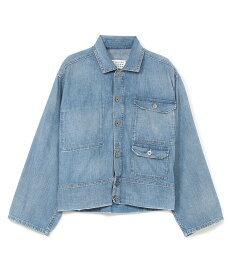 【SALE／40%OFF】Maison Margiela デニムキャバン ジャケット メゾンマルジェラ ジャケット・アウター デニムジャケット ブルー【送料無料】