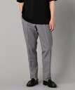 【SALE／30%OFF】COMME CA MEN 【セットアップ対応】高通気杢カラミドビーストレッチ テーパードパンツ コムサメン パンツ スラックス・ドレスパンツ グレー ネイビー【送料無料】
