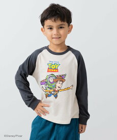 【SALE／43%OFF】Disney ＜トイ・ストーリー＞長袖Tシャツ チルツー トップス カットソー・Tシャツ ネイビー ホワイト グレー グリーン ブルー