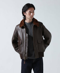 AVIREX �sMADE IN USA�tG-1 �A���B���b�N�X �W���P�b�g�E�A�E�^�[ ���C�_�[�X�W���P�b�g�y���������z