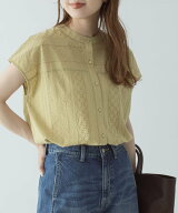 【SALE／20%OFF】Sonny Label 『WEB限定』バンドカラーコットンレースシャツ サニーレーベル トップス シ…