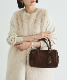 russet スエード2WAYミニボストンバッグ ラシット バッグ ボストンバッグ グレー【送料無料】