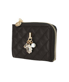 Maison de FLEUR ビジューキーケース メゾン ド フルール 財布・ポーチ・ケース 財布 ブラック ピンク【送料無料】