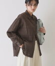 シアーチェックシャツ