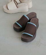【SALE／19%OFF】LOWRYS FARM カンドウフィットKnitサンダル ローリーズファーム シューズ・靴 サンダル …