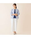 【洗える】シャーリングブラウス