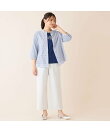 【洗える】シャーリングブラウス