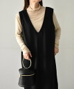 Ranan ひんやり!ジャンパースカート ラナン ワンピース・ドレス ジャンパースカート ベージュ ネイビー ブラック ブラウン