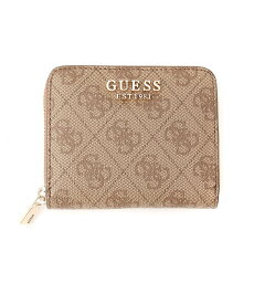 GUESS GUESS 財布 (W)LAUREL Zip Around Wallet ゲス 財布・ポーチ・ケース 財布 ベージュ グレー【送料無料】