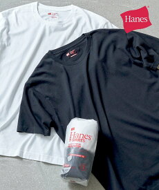 【SALE／10%OFF】Hanes Hanes/(U)Hanes/5.3oz 2P Japan Fit クルーネックTシャツ H5320/日本人企画に落とし込んだ着心地抜群のパックTシャツ! セットアップセブン トップス カットソー・Tシャツ
