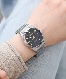 IENA 《追加2予約》SEIKO Exclusive IENA*HIROB (Black) イエナ アクセサリー・腕時計 腕時計 シルバー【送料無料】