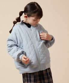 【SALE／46%OFF】a.v.v [140-150]裏ボアキルティングブルゾン アー・ヴェ・ヴェ ジャケット・アウター その他のジャケット・アウター ブルー ホワイト【送料無料】