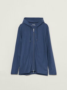 three dots Men's compact pile hoodie �X���[�h�b�c �g�b�v�X �J�b�g�\�[�ET�V���c �u���[ �z���C�g �u���b�N�y���������z