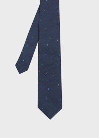 Paul Smith ランダムロゴ&ドット タイ ポール・スミス スーツ・フォーマル ネクタイ・蝶ネクタイ ブラウン ネイビー レッド【送料無料】