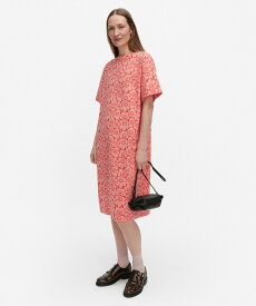 【SALE／40%OFF】Marimekko Joku Unikko ワンピース マリメッコ ワンピース・ドレス ワンピース ブラック レッド【送料無料】