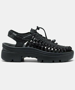KEEN KEEN/�L�[�� UNEEK PLT (MENS) �S�[�X���[�L�����o�� �V���[�Y�E�C �T���_�� �u���b�N �z���C�g�y���������z