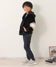 ボアフリース袖切り替えパーカー(120~160cm)