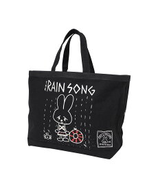 HYSTERIC GLAMOUR RAIN SONG キャンバストートバッグ ヒステリックグラマー バッグ トートバッグ ホワイト ブラック【送料無料】