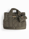 Vin キルティングトートバッグ ヴァン バッグ トートバッグ ブラック グレー カーキグリーン【送料無料】