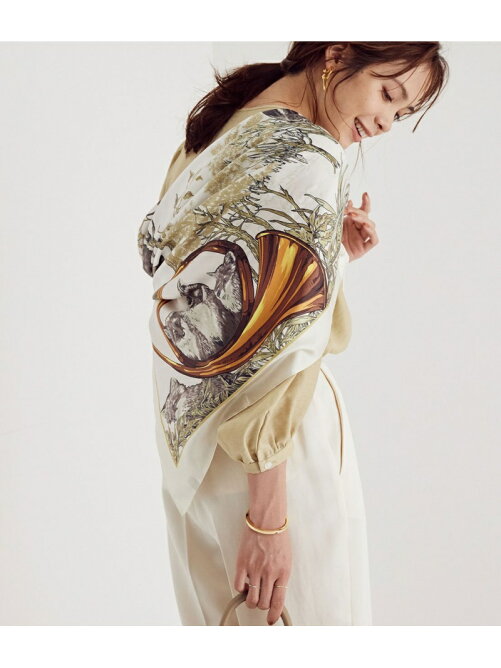 Rope aw リバイバル柄シルクスカーフ Lサイズ Rakuten Fashion 楽天ファッション 旧楽天ブランドアベニュー Be9228 Rope aw リバイバル柄シルクスカーフ Lサイズ Rakuten Fashion 楽天ファッション 旧楽天ブランドアベニュー Be9228