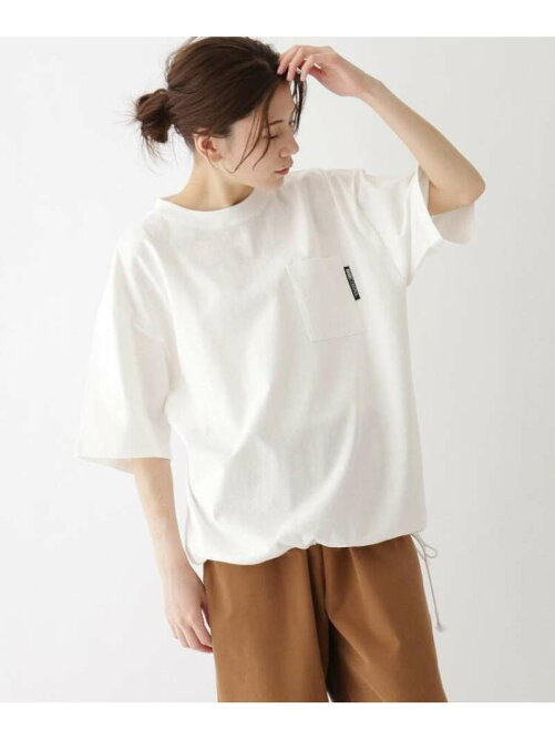 Base Station 抗菌防臭 ビッグシルエット 裾コードデザイン半袖tシャツ Rakuten Fashion 楽天ファッション 旧楽天ブランドアベニュー Cq7228