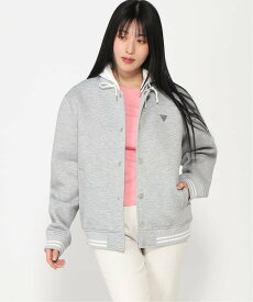 GUESS (U)UNI Hooded Knit Jacket ゲス トップス パーカー・フーディー グレー【送料無料】