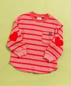 【SALE／60%OFF】BREEZE 【リンク】エルボ?パッチロンT エフオーオンラインストア トップス カットソー・Tシャツ ピンク ブラック