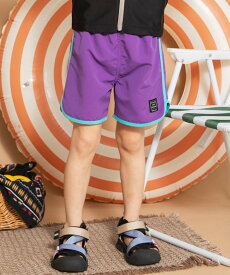 【SALE／15%OFF】branshes 【水着 / SWIM】配色サーフパンツ ブランシェス 水着・スイムグッズ その他の水着・スイムグッズ オレンジ ブルー パープル