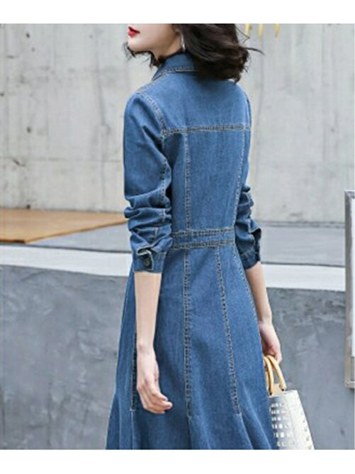 Grandeir Grandeir デニムフレアワンピース Rakuten Fashion 楽天ファッション 旧楽天ブランドアベニュー Bf2229