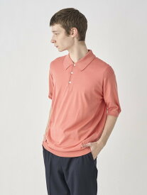 JOHN SMEDLEY Polo Shirt ｜ ISIS ｜ 30G EASY FIT ジョンスメドレー トップス ニット オレンジ【送料無料】